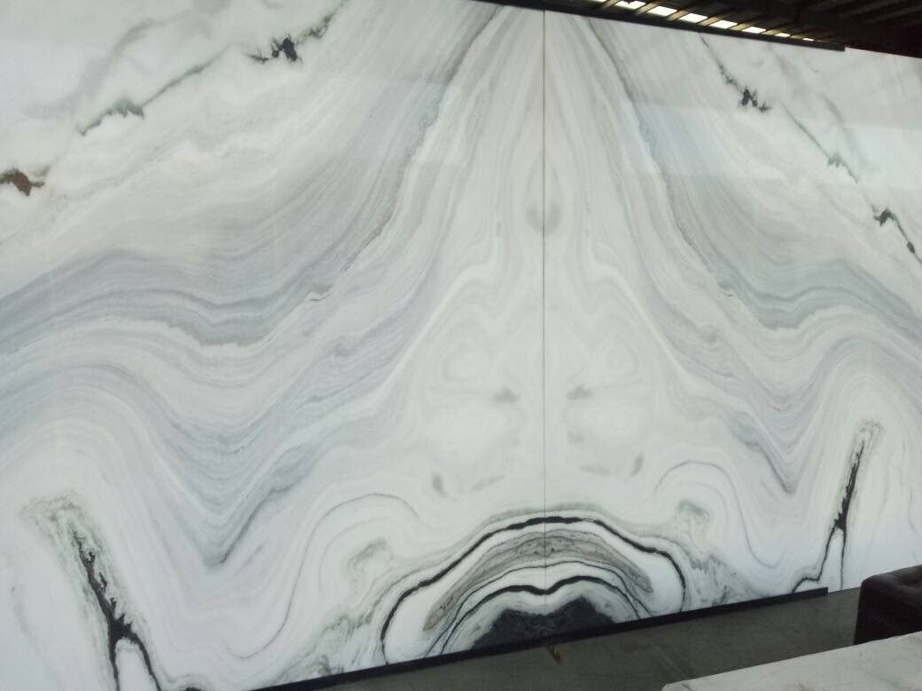 Panda White marble slab